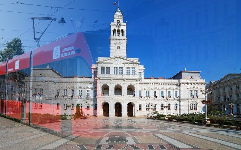 ARAD, România – Reabilitarea liniilor de tramvai și a străzilor