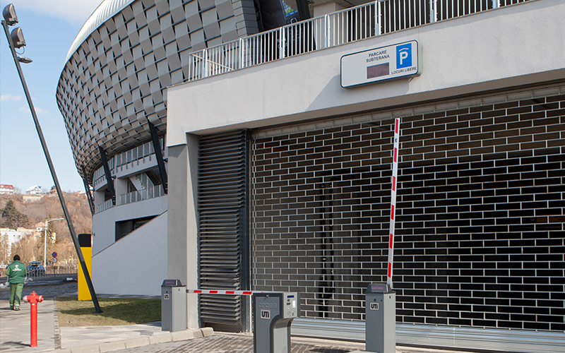 CLUJ NAPOCA, Romania – Closed parking solution – Cluj Arena
